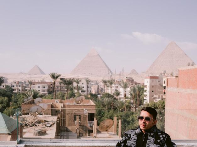 Tuya Pyramid Inn Kafret el-Gabal Exterior foto