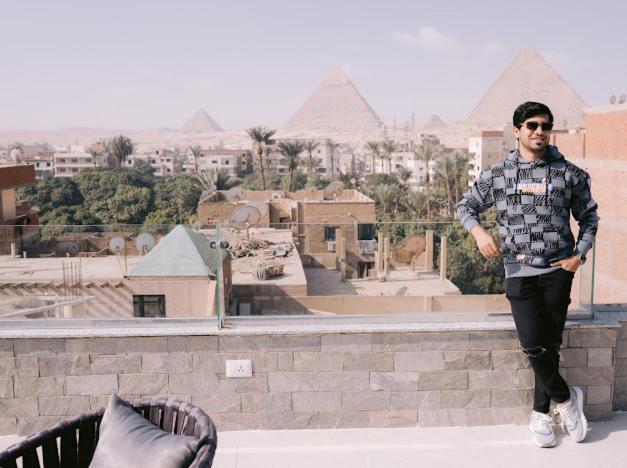 Tuya Pyramid Inn Kafret el-Gabal Exterior foto